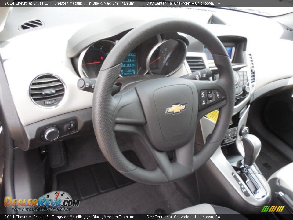 2014 Chevrolet Cruze LS Tungsten Metallic / Jet Black/Medium Titanium Photo #15