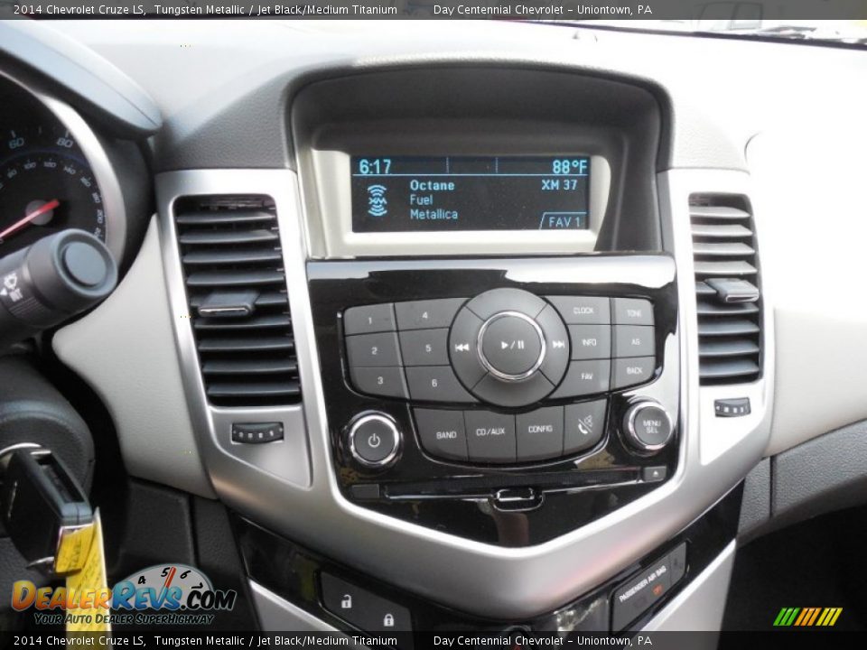 2014 Chevrolet Cruze LS Tungsten Metallic / Jet Black/Medium Titanium Photo #17