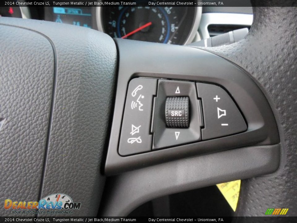 2014 Chevrolet Cruze LS Tungsten Metallic / Jet Black/Medium Titanium Photo #18