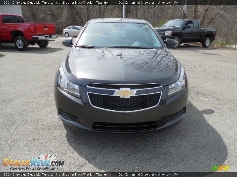 2014 Chevrolet Cruze LS Tungsten Metallic / Jet Black/Medium Titanium Photo #9