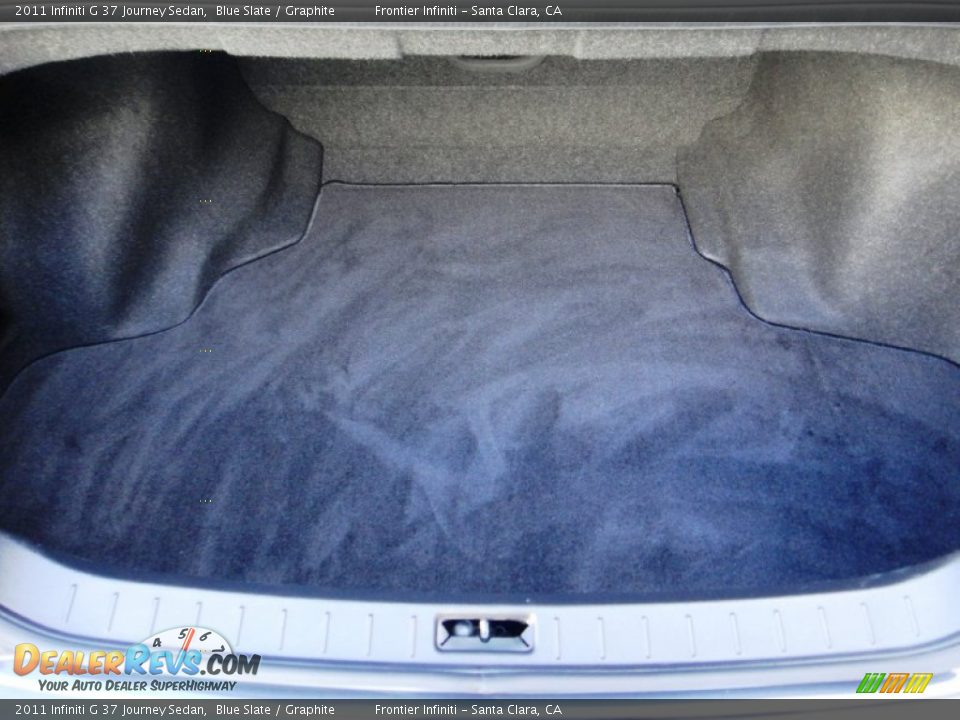 2011 Infiniti G 37 Journey Sedan Blue Slate / Graphite Photo #19