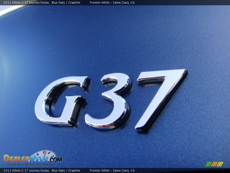 2011 Infiniti G 37 Journey Sedan Blue Slate / Graphite Photo #20