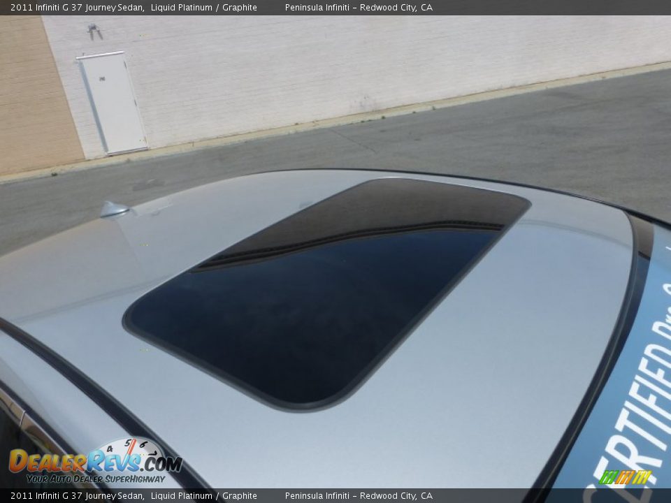 2011 Infiniti G 37 Journey Sedan Liquid Platinum / Graphite Photo #5