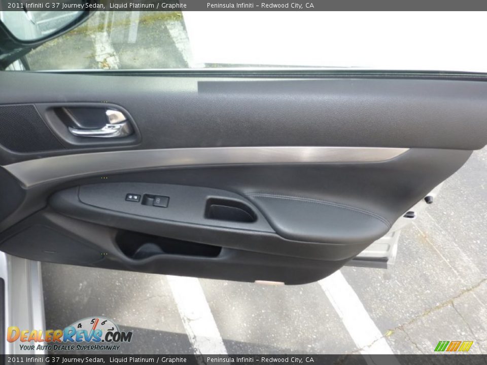 2011 Infiniti G 37 Journey Sedan Liquid Platinum / Graphite Photo #24