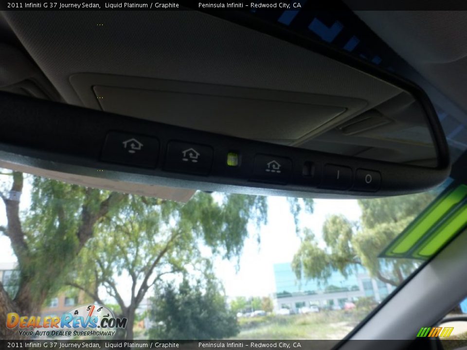 2011 Infiniti G 37 Journey Sedan Liquid Platinum / Graphite Photo #32