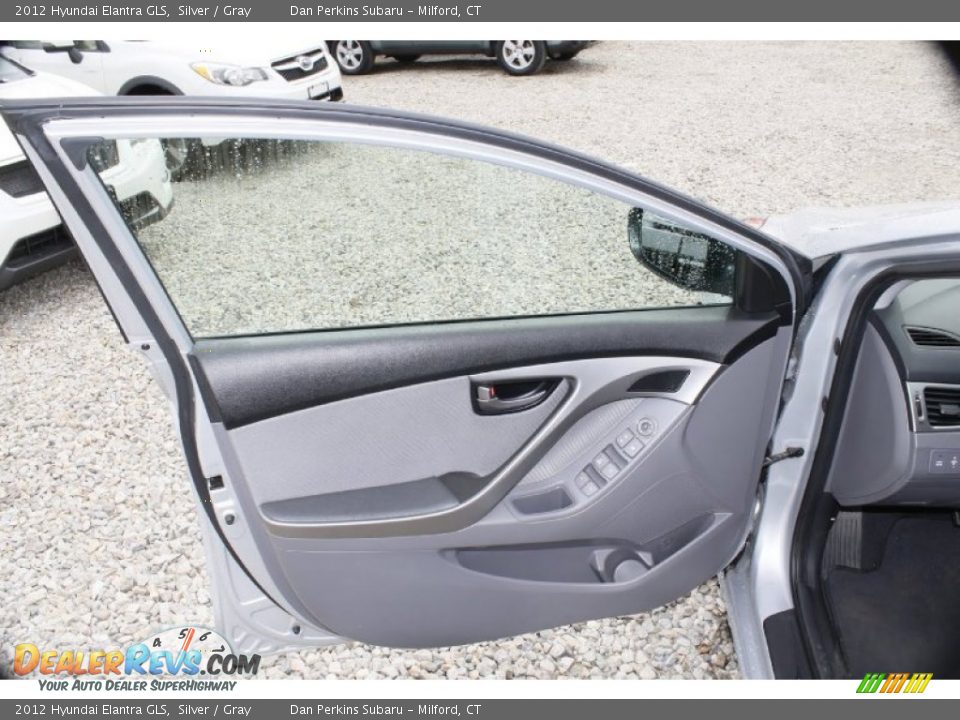 2012 Hyundai Elantra GLS Silver / Gray Photo #17
