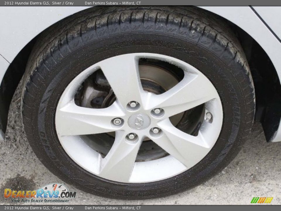 2012 Hyundai Elantra GLS Silver / Gray Photo #21
