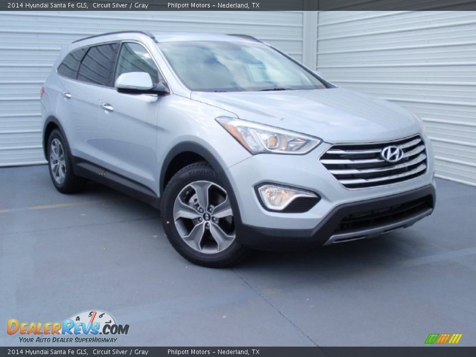 2014 Hyundai Santa Fe GLS Circuit Silver / Gray Photo #1