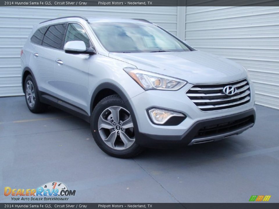2014 Hyundai Santa Fe GLS Circuit Silver / Gray Photo #2