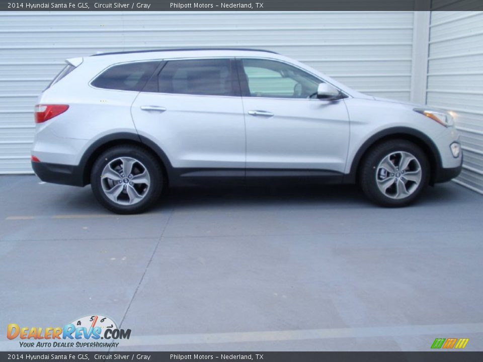 2014 Hyundai Santa Fe GLS Circuit Silver / Gray Photo #3