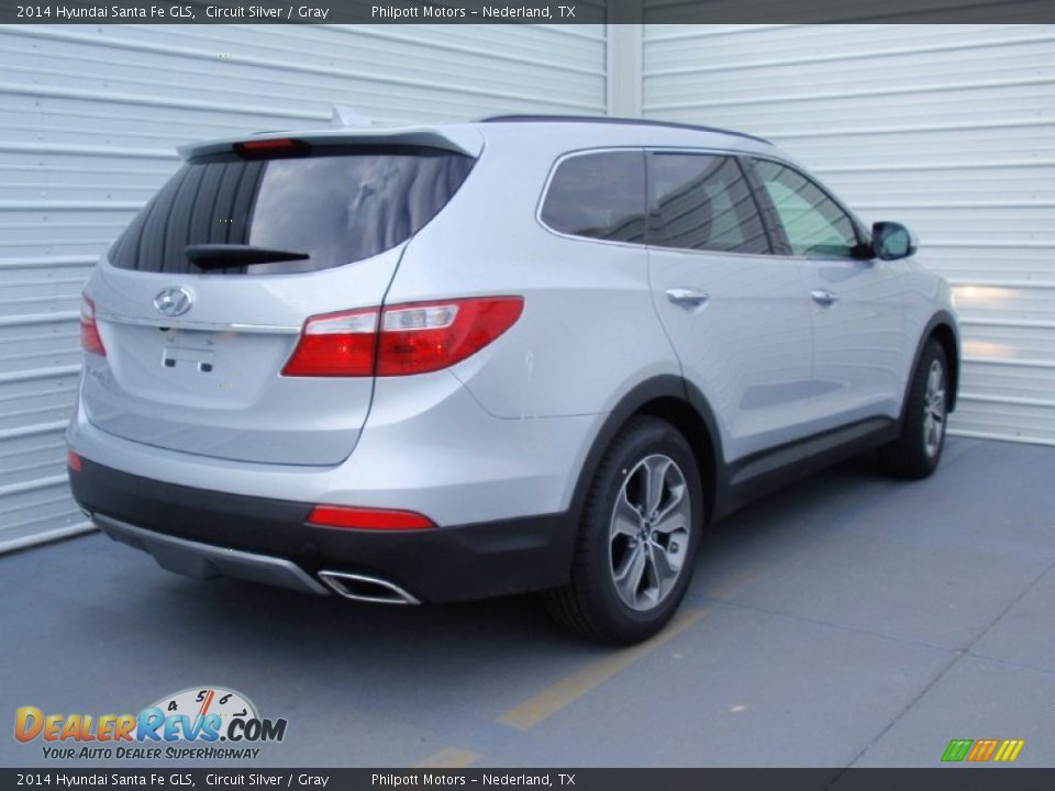 2014 Hyundai Santa Fe GLS Circuit Silver / Gray Photo #4