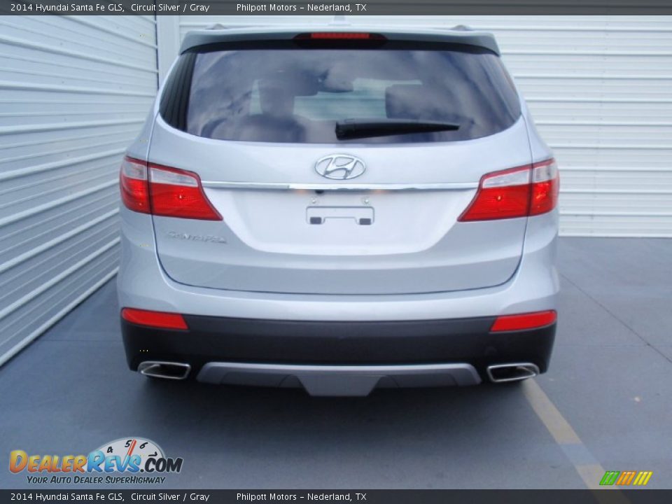 2014 Hyundai Santa Fe GLS Circuit Silver / Gray Photo #5