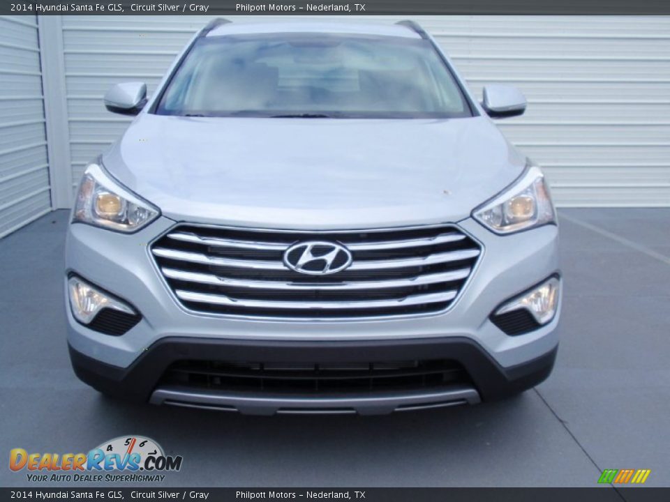 2014 Hyundai Santa Fe GLS Circuit Silver / Gray Photo #8