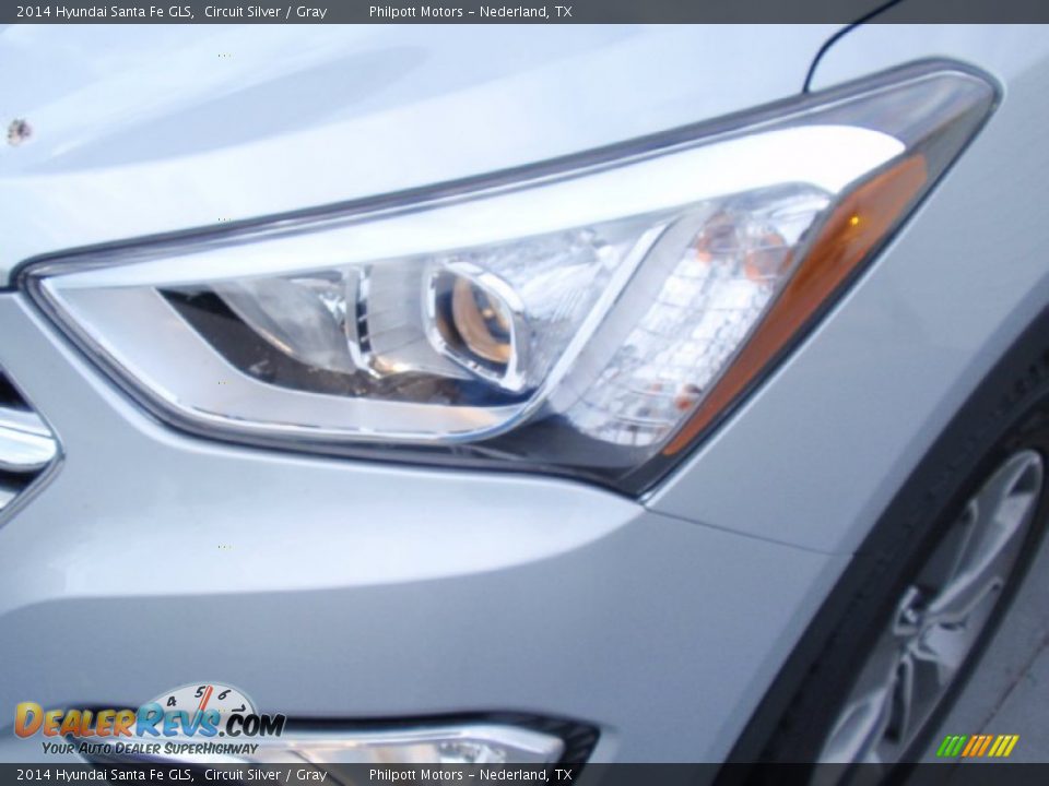 2014 Hyundai Santa Fe GLS Circuit Silver / Gray Photo #9