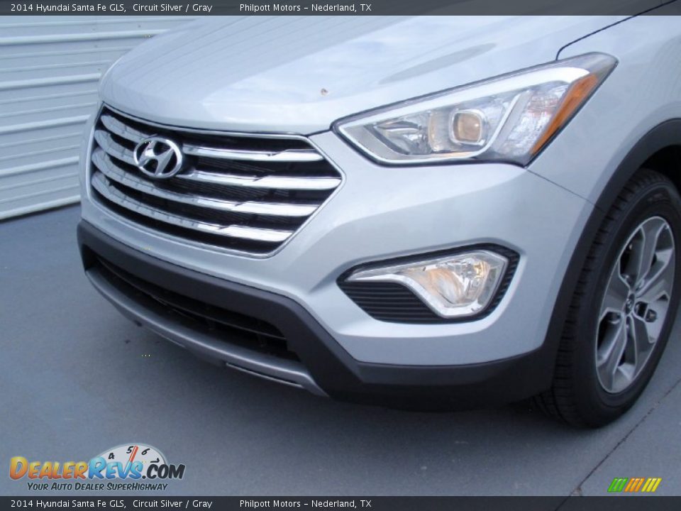2014 Hyundai Santa Fe GLS Circuit Silver / Gray Photo #11