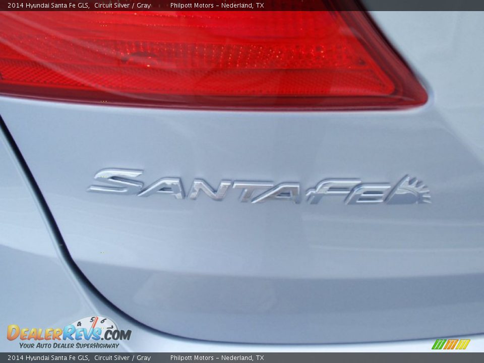 2014 Hyundai Santa Fe GLS Circuit Silver / Gray Photo #14
