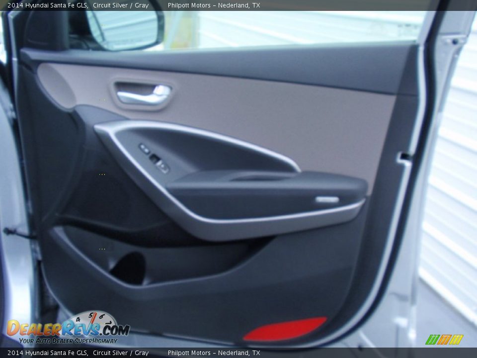 2014 Hyundai Santa Fe GLS Circuit Silver / Gray Photo #16