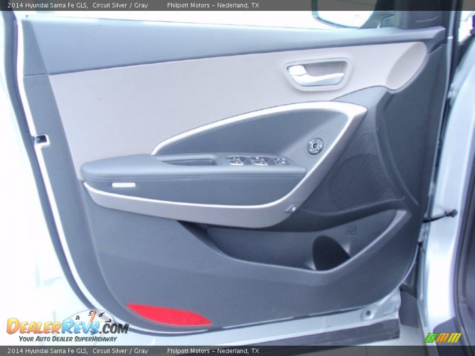 2014 Hyundai Santa Fe GLS Circuit Silver / Gray Photo #24