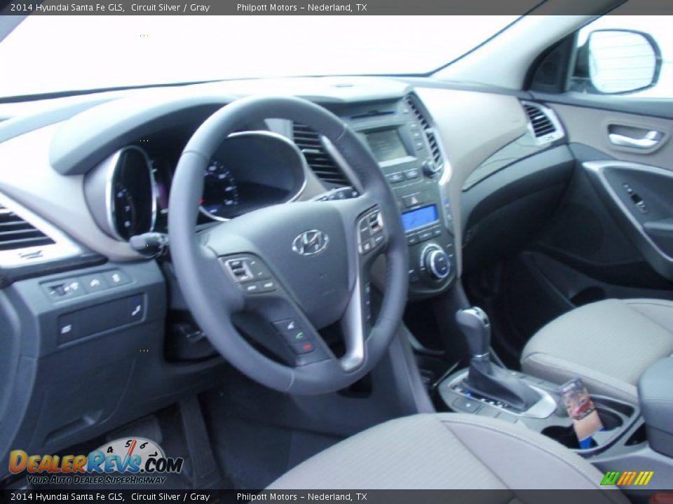 2014 Hyundai Santa Fe GLS Circuit Silver / Gray Photo #26