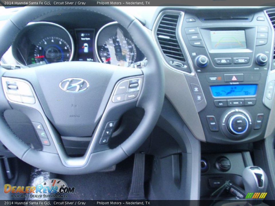 2014 Hyundai Santa Fe GLS Circuit Silver / Gray Photo #29