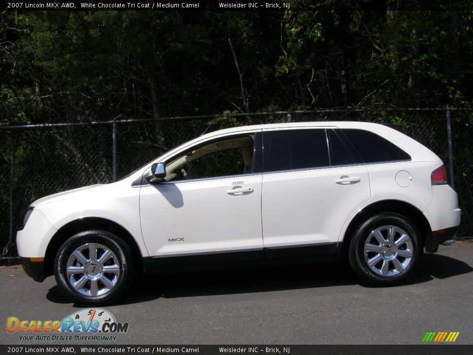 White Chocolate Tri Coat 2007 Lincoln MKX AWD Photo #3