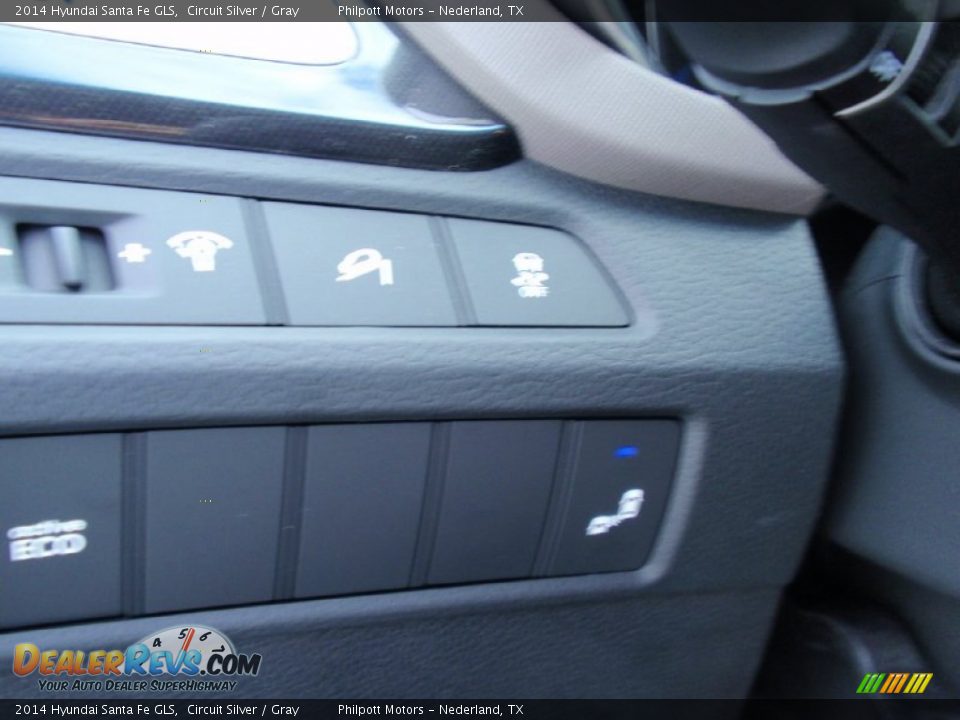 2014 Hyundai Santa Fe GLS Circuit Silver / Gray Photo #35