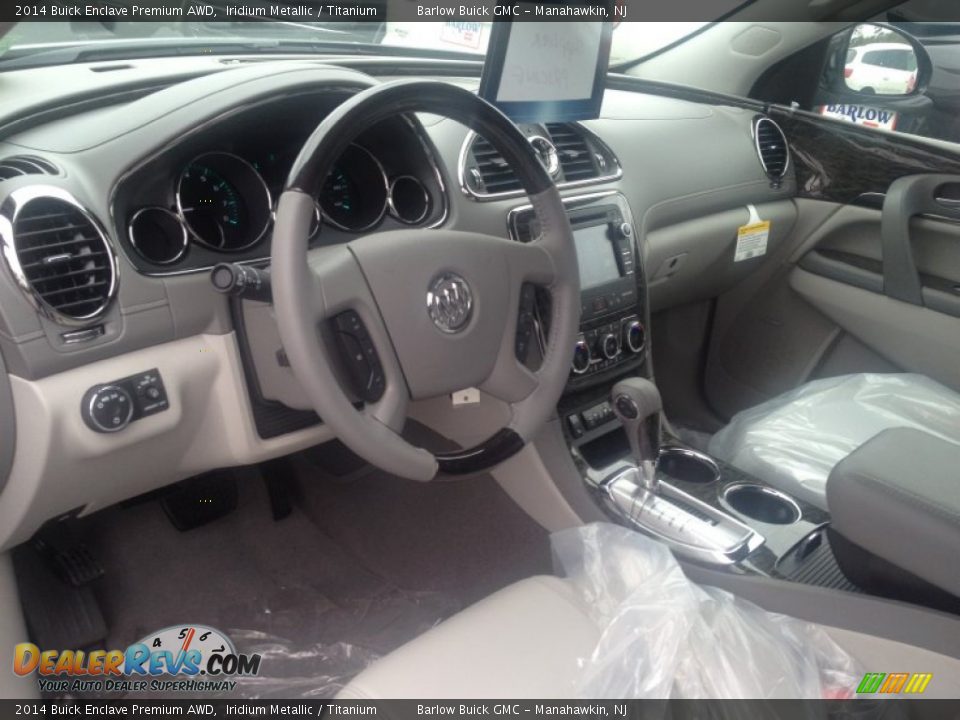2014 Buick Enclave Premium AWD Iridium Metallic / Titanium Photo #7
