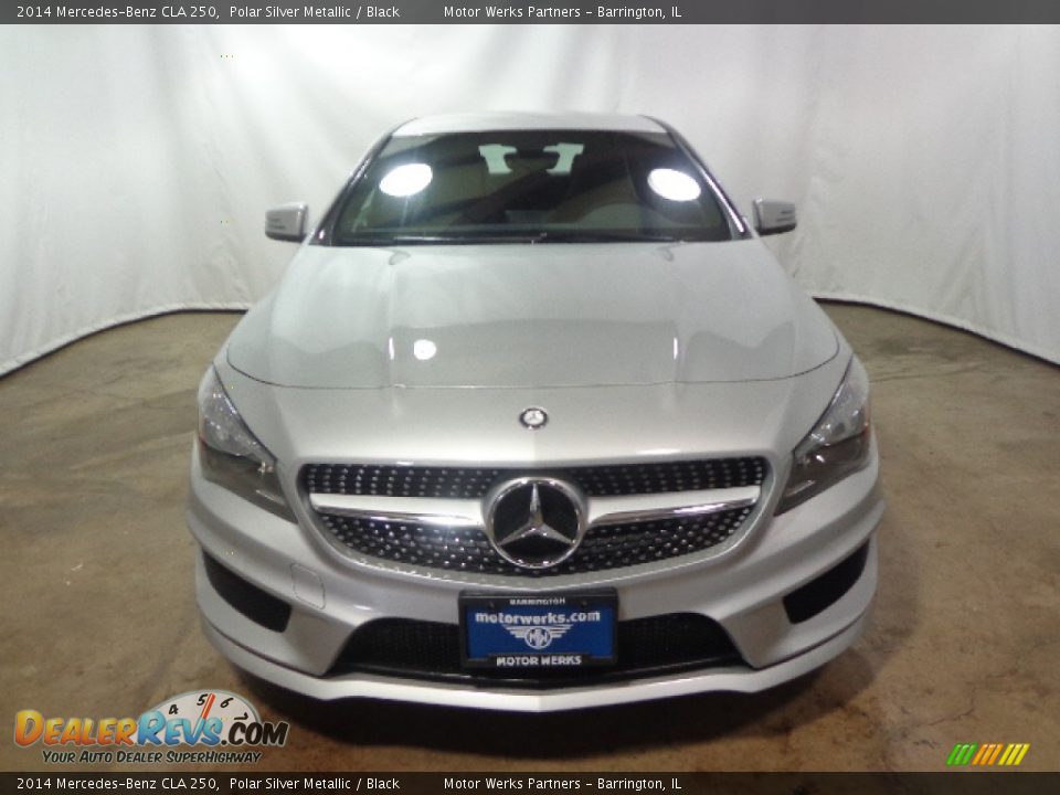 2014 Mercedes-Benz CLA 250 Polar Silver Metallic / Black Photo #2