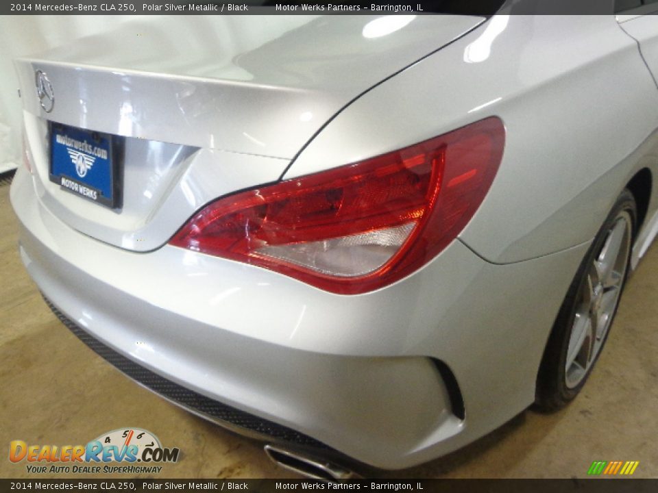 2014 Mercedes-Benz CLA 250 Polar Silver Metallic / Black Photo #5