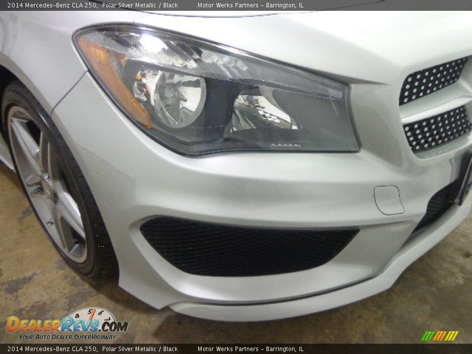 2014 Mercedes-Benz CLA 250 Polar Silver Metallic / Black Photo #8