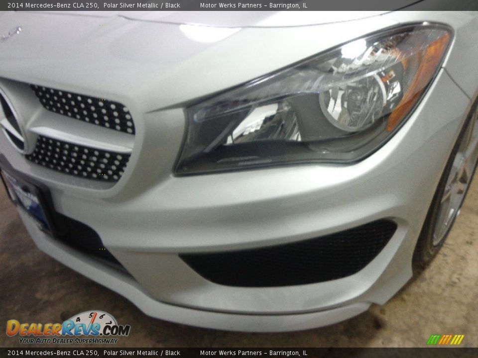2014 Mercedes-Benz CLA 250 Polar Silver Metallic / Black Photo #9