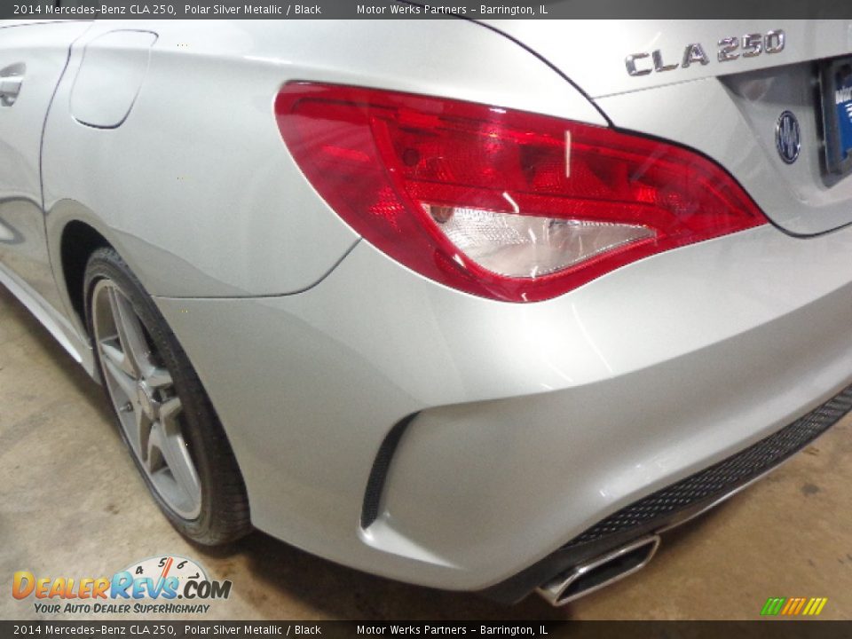 2014 Mercedes-Benz CLA 250 Polar Silver Metallic / Black Photo #12