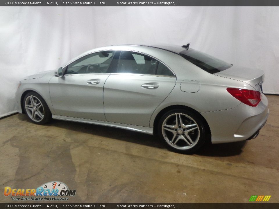 2014 Mercedes-Benz CLA 250 Polar Silver Metallic / Black Photo #13