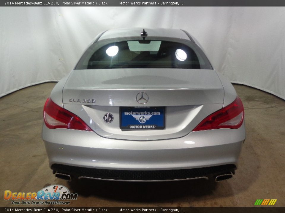 2014 Mercedes-Benz CLA 250 Polar Silver Metallic / Black Photo #15