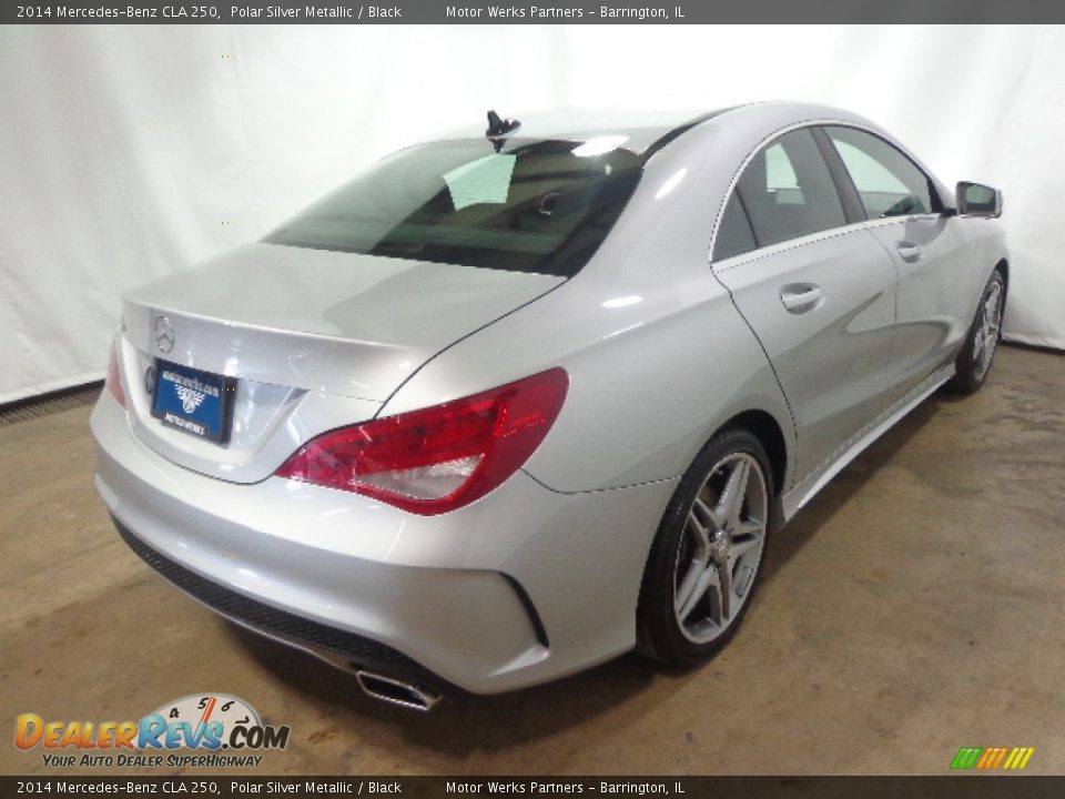 2014 Mercedes-Benz CLA 250 Polar Silver Metallic / Black Photo #16