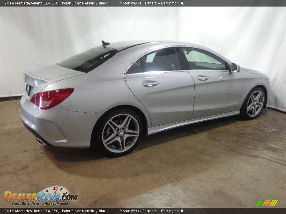 2014 Mercedes-Benz CLA 250 Polar Silver Metallic / Black Photo #17