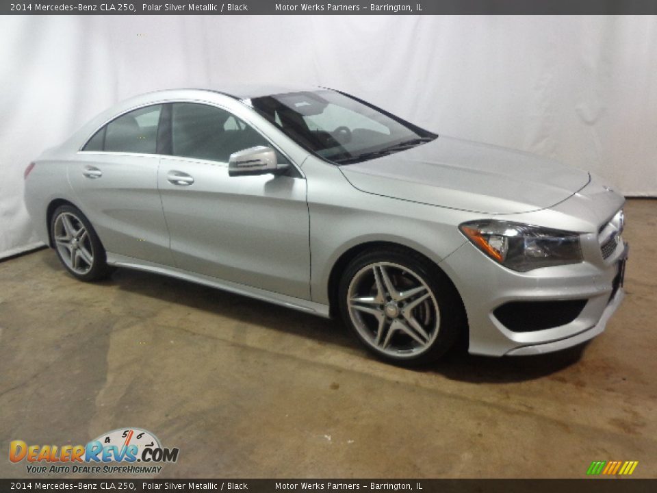 2014 Mercedes-Benz CLA 250 Polar Silver Metallic / Black Photo #19