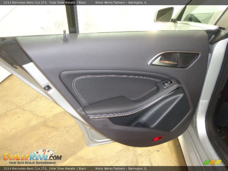 2014 Mercedes-Benz CLA 250 Polar Silver Metallic / Black Photo #26