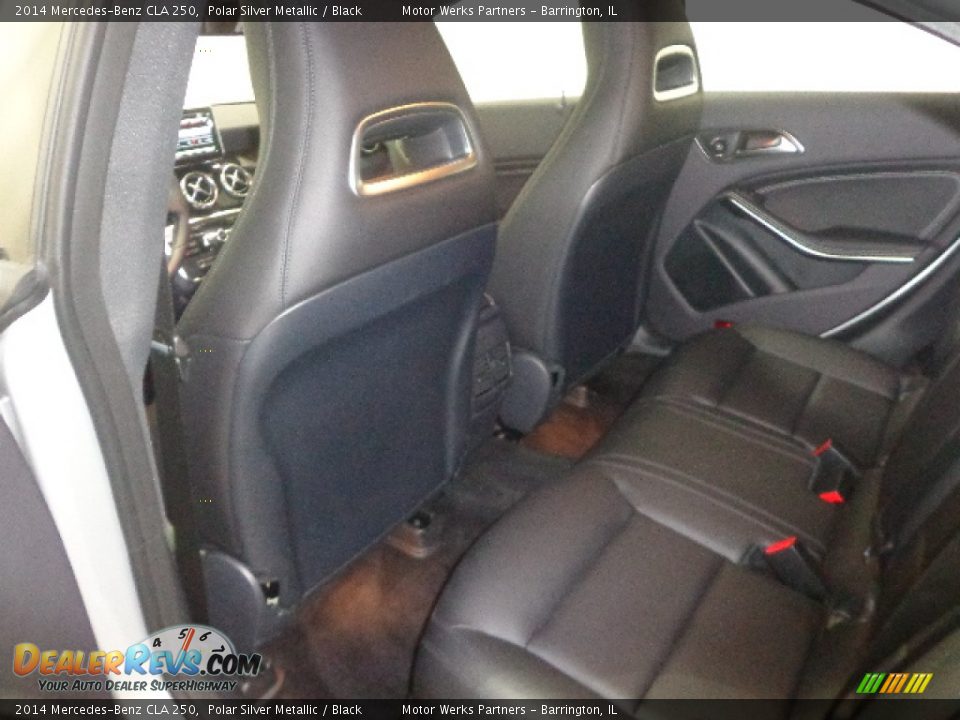 2014 Mercedes-Benz CLA 250 Polar Silver Metallic / Black Photo #27