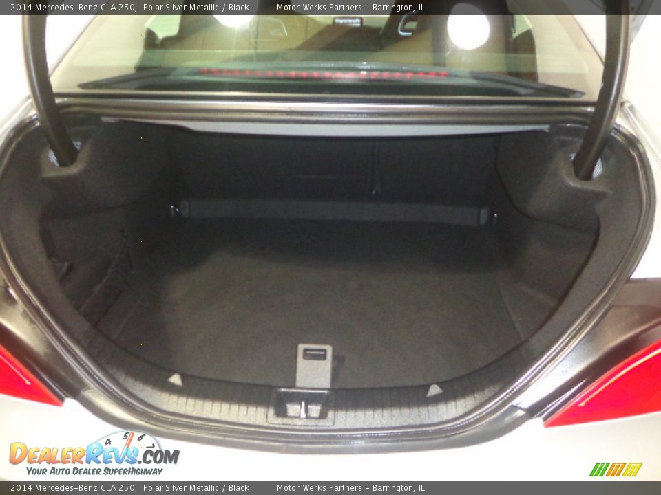 2014 Mercedes-Benz CLA 250 Polar Silver Metallic / Black Photo #29