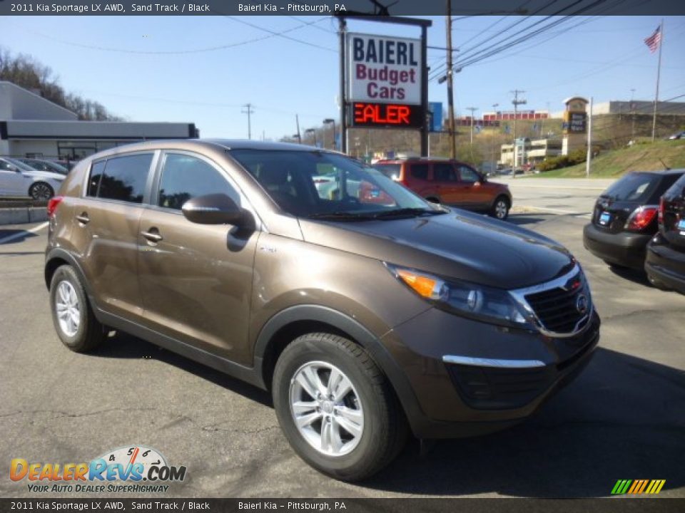 2011 Kia Sportage LX AWD Sand Track / Black Photo #1