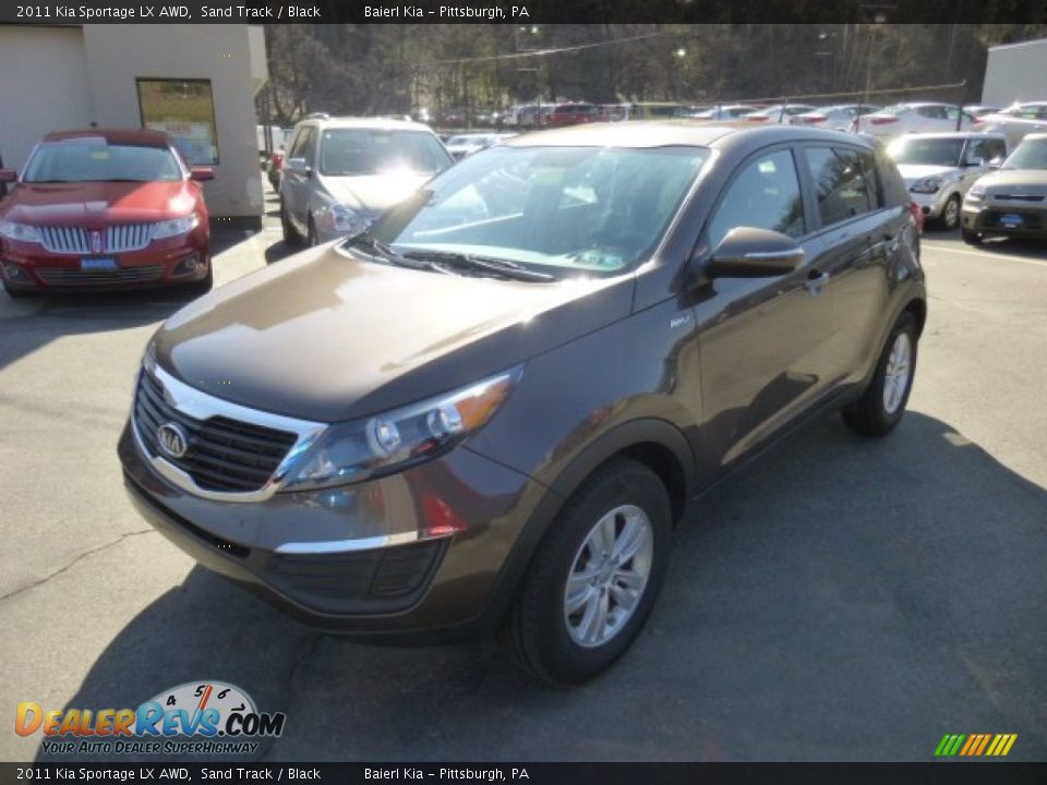 2011 Kia Sportage LX AWD Sand Track / Black Photo #3
