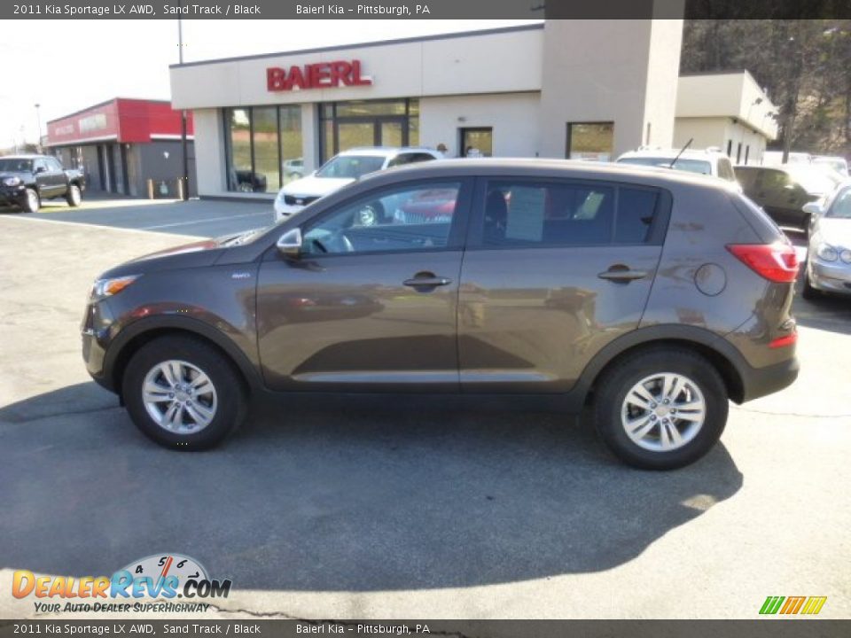 2011 Kia Sportage LX AWD Sand Track / Black Photo #4