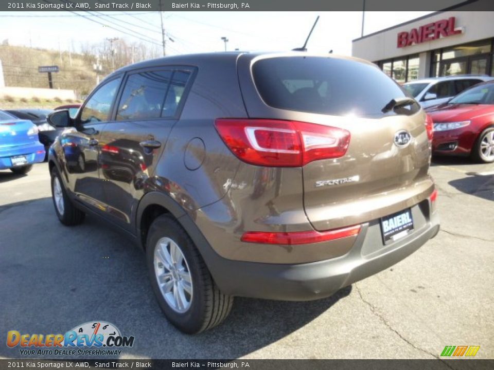 2011 Kia Sportage LX AWD Sand Track / Black Photo #5