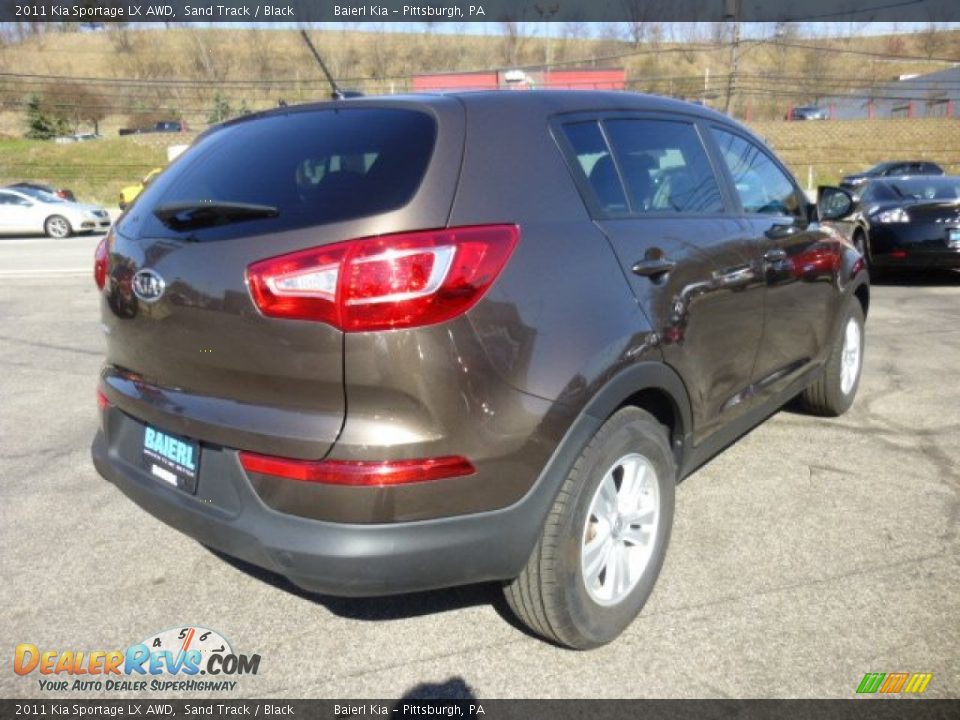 2011 Kia Sportage LX AWD Sand Track / Black Photo #7