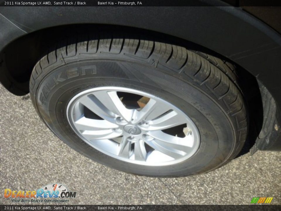 2011 Kia Sportage LX AWD Sand Track / Black Photo #9