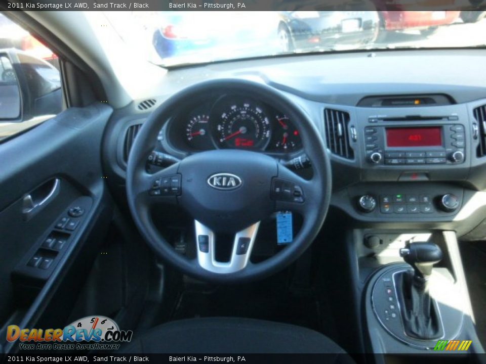2011 Kia Sportage LX AWD Sand Track / Black Photo #14