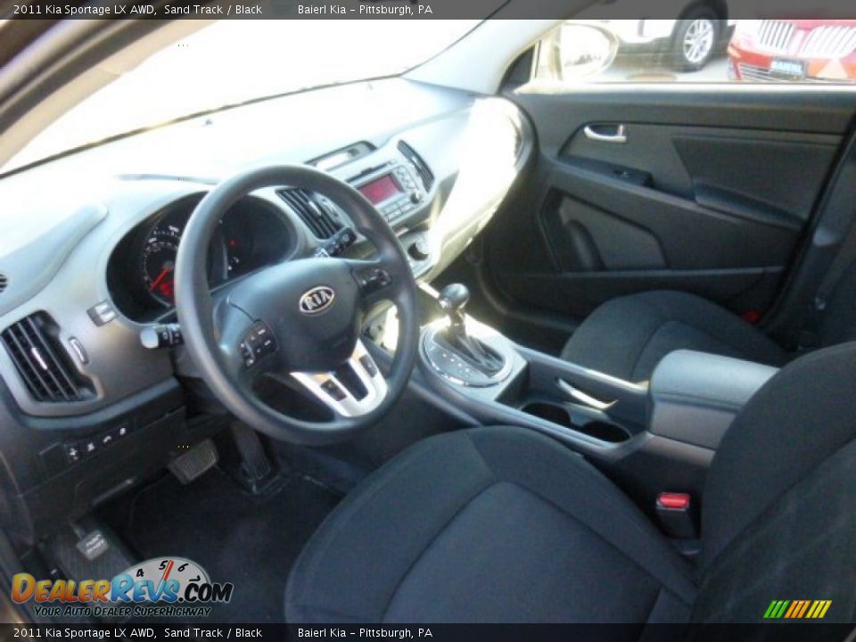 2011 Kia Sportage LX AWD Sand Track / Black Photo #16