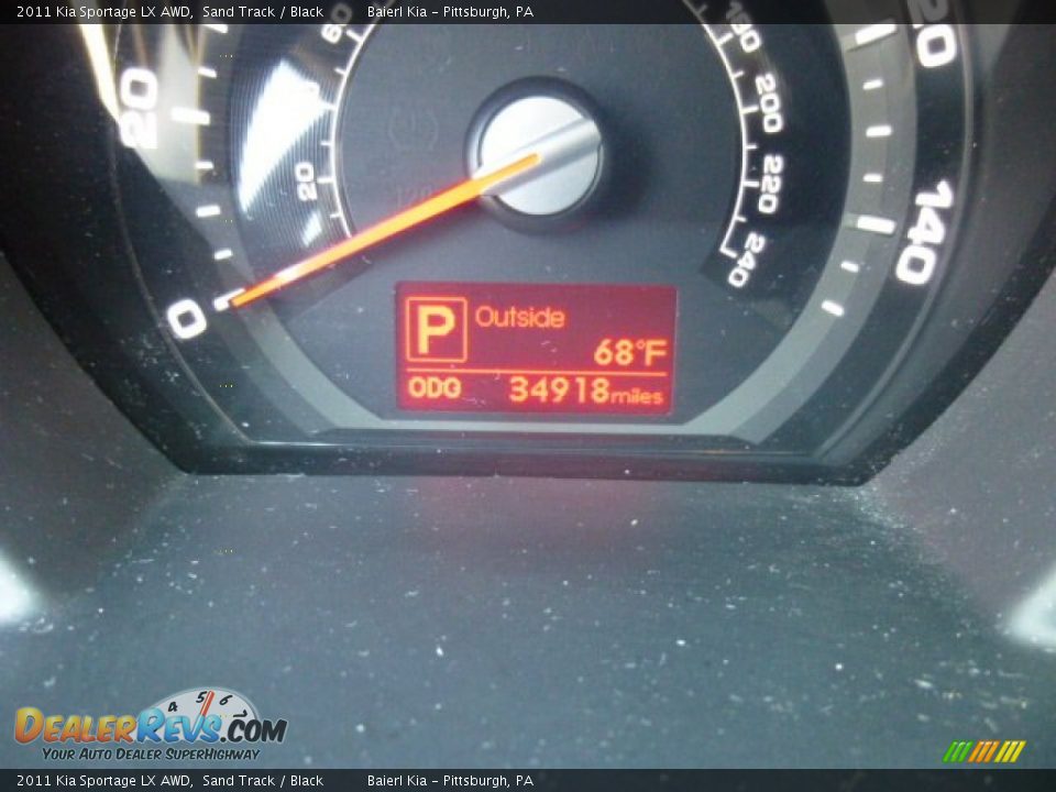 2011 Kia Sportage LX AWD Sand Track / Black Photo #19