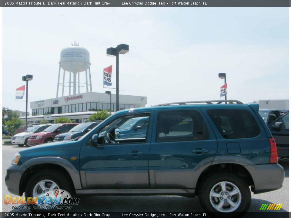 2005 Mazda Tribute s Dark Teal Metallic / Dark Flint Gray Photo #2